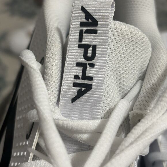 Nike Alpha Menace 4 Football Cleats Men\'s Sz 12.5 White & Black main image 6